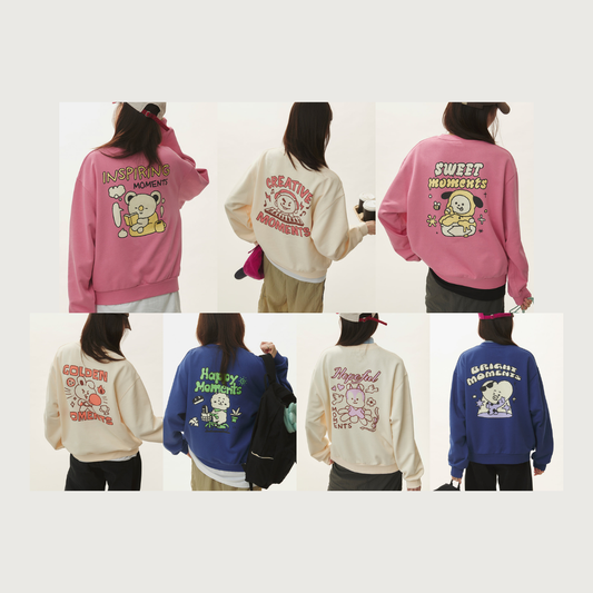 BTS x BT21 - Basic 2025 F/W Sweat Shirt