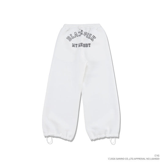 Blackpink - blackpink x my melody official md sweatpants white