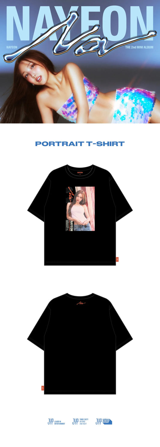 Twice Nayeon - NA 2nd Mini Album Official MD Portrait T-Shirt