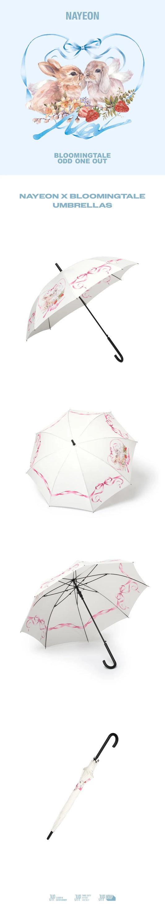 Twice Nayeon - Nayeon X Bloomingtale NA 2nd Mini Album Official MD Umbrellas