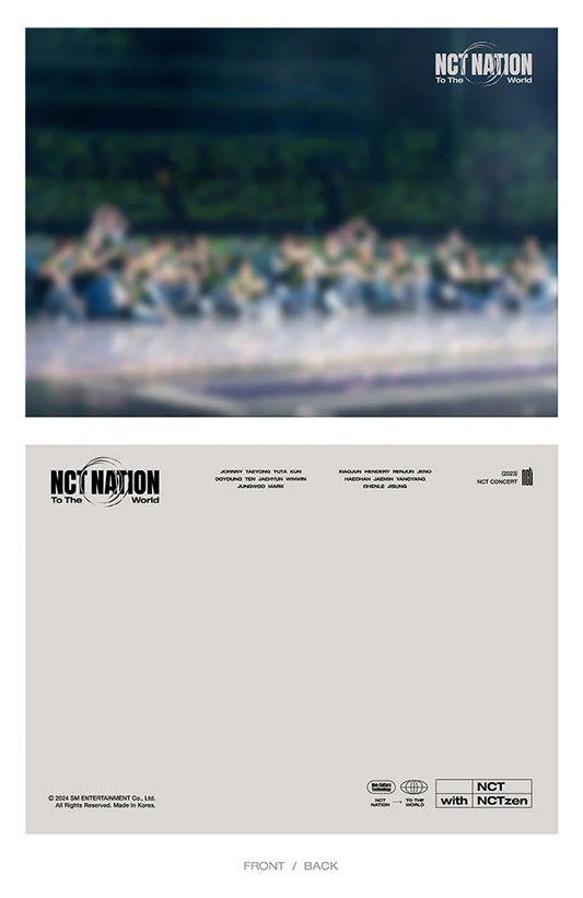 NCT - NCT NATION: TO THE WORLD IN INCHEON 2023 NCT CONCERT BLU-RAY