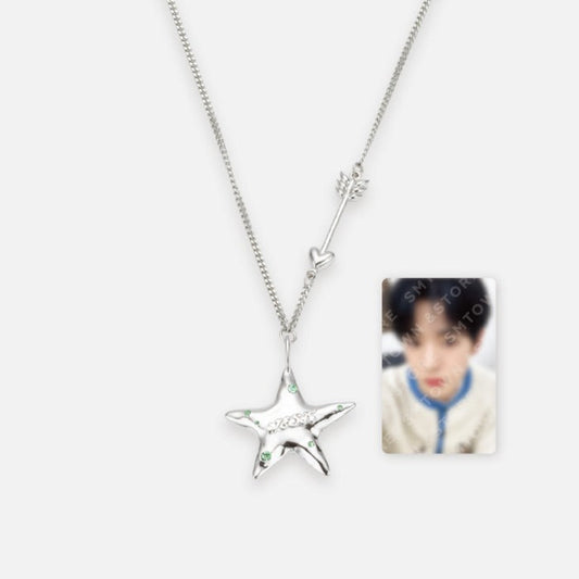 NCT WISH - Let’s Go Steady Pop up Store 2nd Official MD Necklace + Photo Card Set