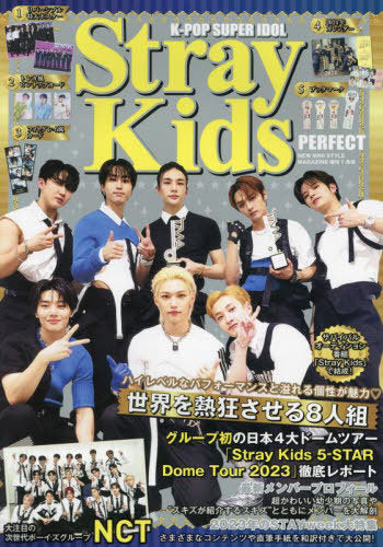 STRAY KIDS K-POP SUPER IDOL STRAY KIDS PERFECT JAPAN MAGAZINE