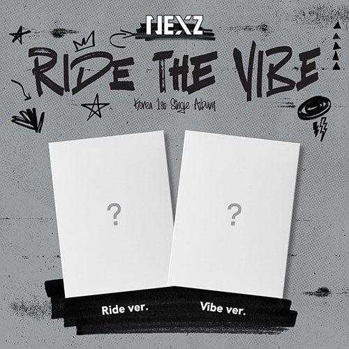 NEXZ KOREA 1ST SINGLE - RIDE THE VIBE GENERAL EDITION (2 VERSION SET)