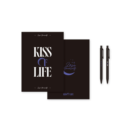 KISS OF LIFE - Love Yourself 3rd Mini Album Pop Up Official MD Note & Ballpoint Pen Set