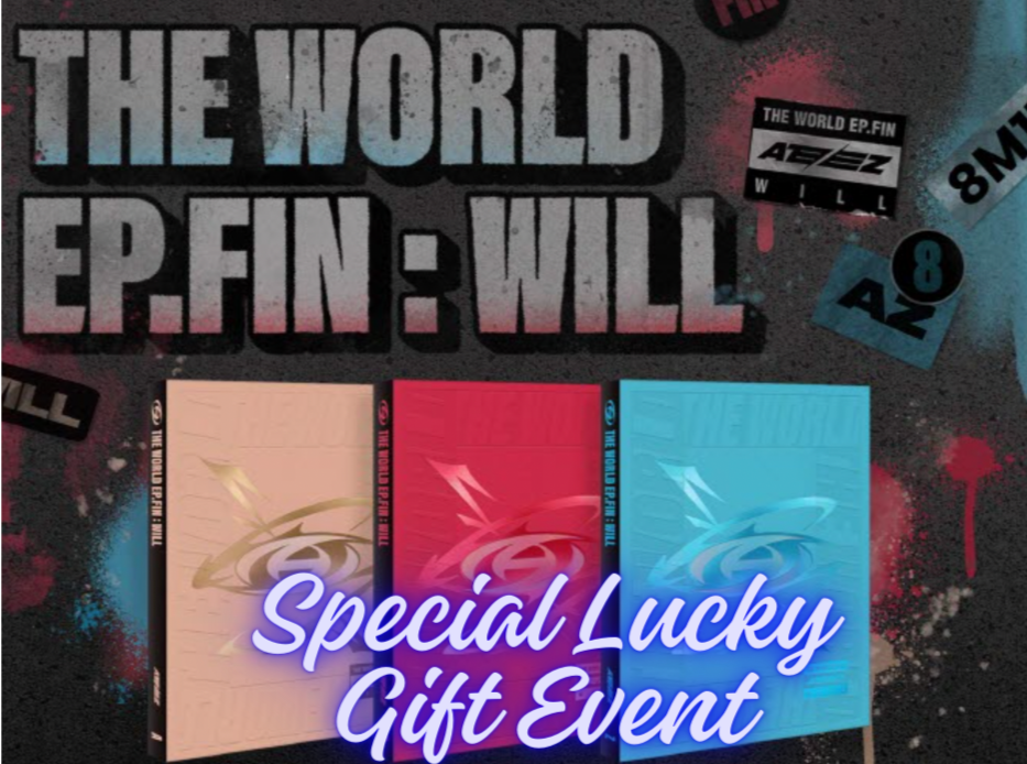 ATEEZ 2nd Album THE WORLD EP.FIN : WILL - SPECIAL LUCKY GIFT EVENT