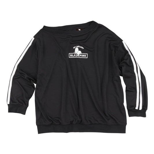 Blackpink - blackpink x my melody vol.2 official md off shoulder long sleeve t-shirt