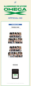 OMEGA X - 3rd Anniversary Pop up Store Official MD Trading Card