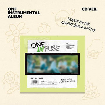 ONF - Infuse Instrumental Album Vinyl (CD Ver)