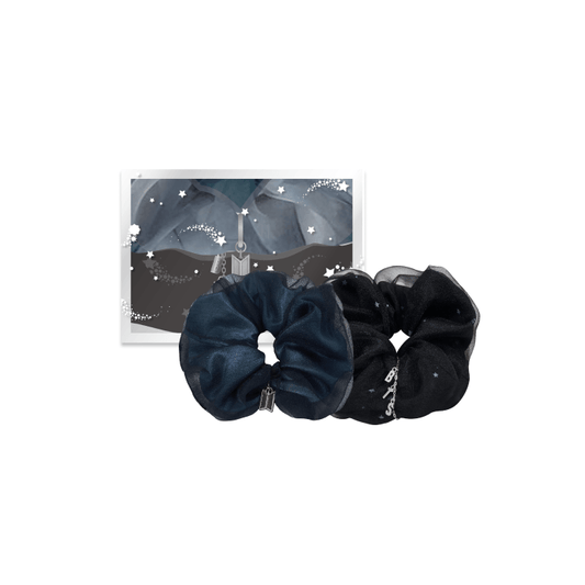 BTS - 2025 BTS Festa X Weverse Official MD Organza Scrunchie Set for Midnight
