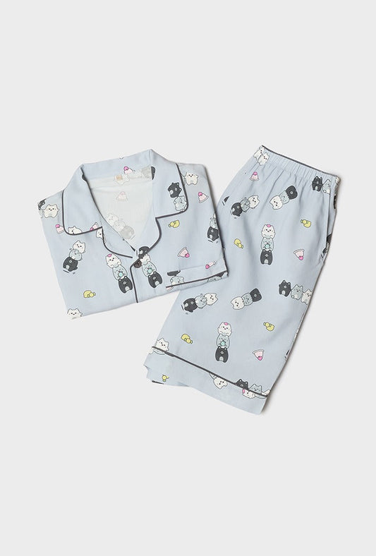 Seventeen - miniteen x spao official md short sleeve pajama mix