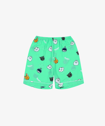 TXT - Ppulbatu Wari Wari Character Pop up Official MD Pajama Pants Mint