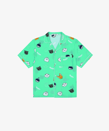 TXT - Ppulbatu Wari Wari Character Pop up Official MD Pajama Top Mint