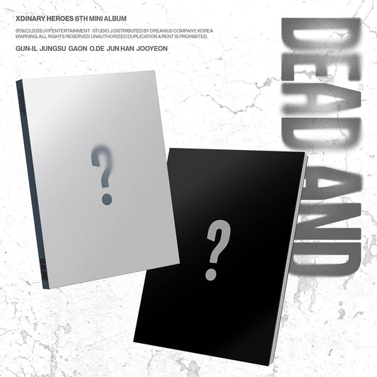 Xdinary heroes - dead and 8th mini album photobook ver random