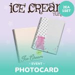 Itzy yuna - ice cream 1st mini album photobook ver set