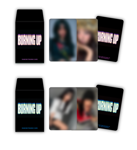 MEOVV - Burning up Official MD Random Trading Photocard