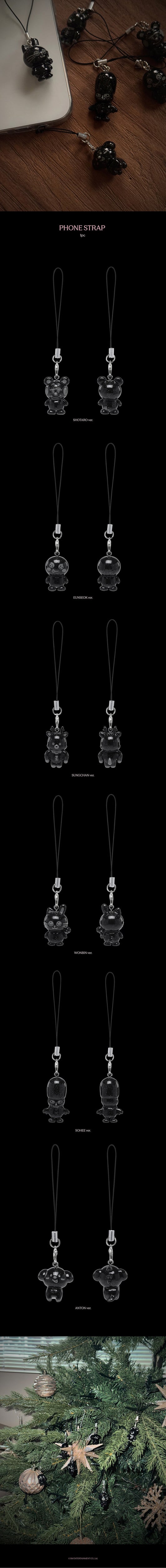 Riize - silence: inside the fame official md phone strap