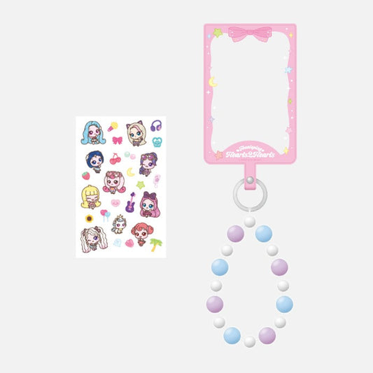 HEARTS2HEARTS - Teenieping X hearts2hearts Official MD Photo Card Phone Strap