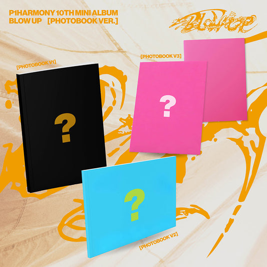 P1harmony - Blow Up 10th Mini Album Photobook Ver Set