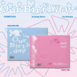Ourbirthday - Our Birthday 1st Single Album Photobook Ver Set