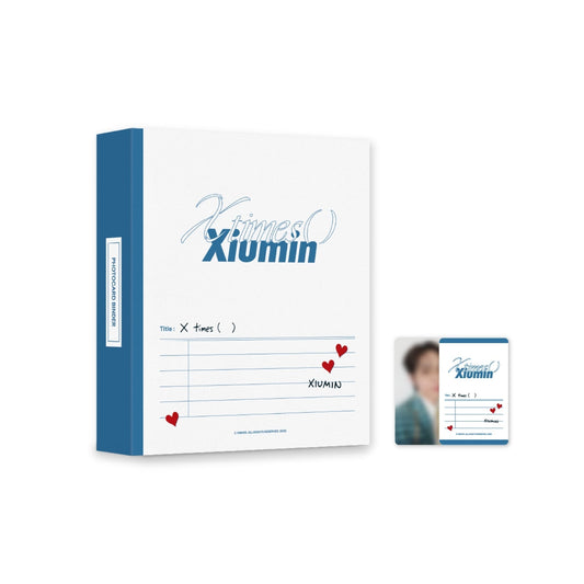XIUMIN - X Times Fan Concert Official MD Photocard Binder