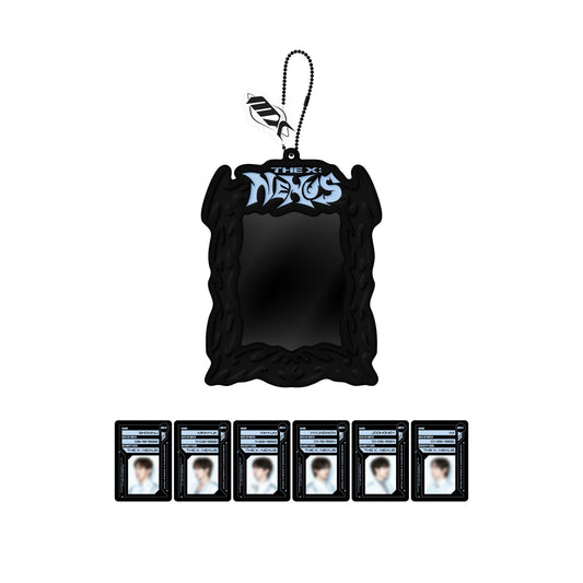 Monsta x - the x : nexus world tour official md photocard holder