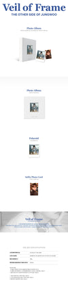 NCT jungwoo - veil of frame photobook official md photo album
