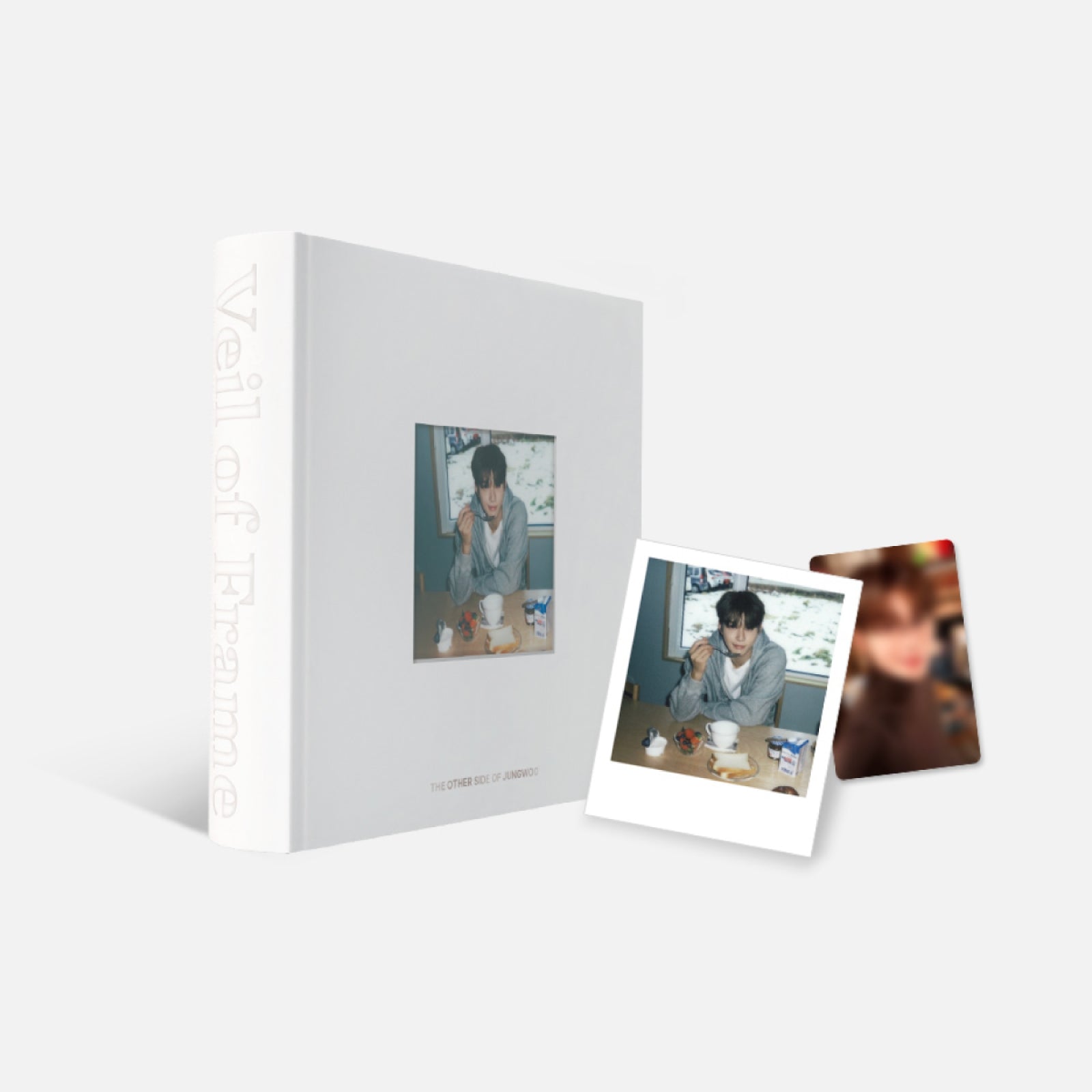 NCT jungwoo - veil of frame photobook official md photo album – Kpop Omo
