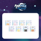 Ateez - Aniteez In Dejavu Pop Up Official Md Photo Card Binder