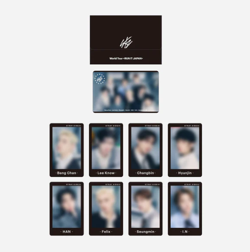Stray Kids - Run It Japan World Tour Official Md Photo Card Set A (9ea)