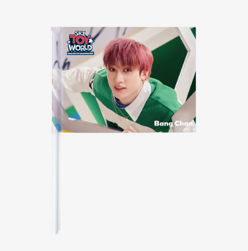 Stray kids - SKZ toy world fan connecting 2024 official md photo flag