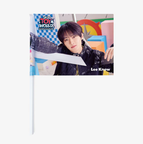 Stray kids - SKZ toy world fan connecting 2024 official md photo flag