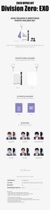EXO - 2026 sm artist season's greetings official md photo holder set