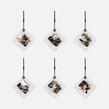 Riize - silence: inside the fame official md photo slide keychain
