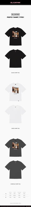 Blackpink - jump pop up official md photo t-shirt type 1