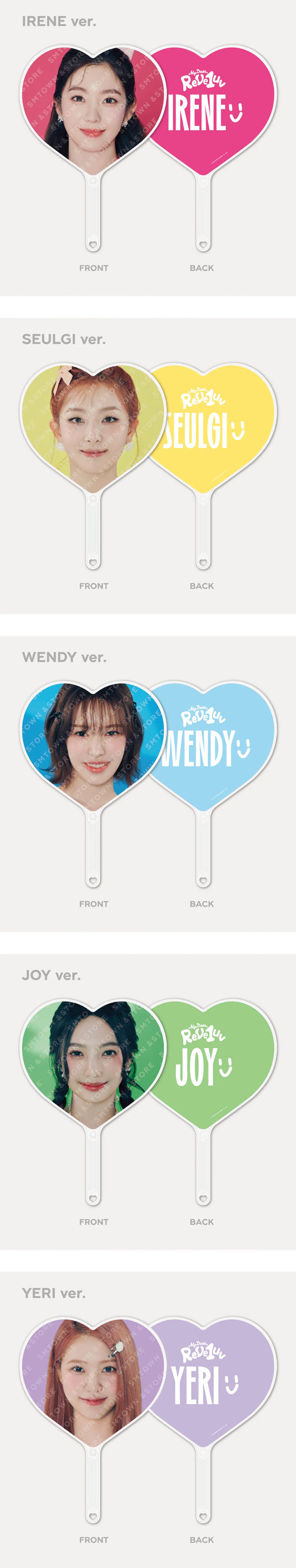 Red Velvet - Happiness : My Dear, Reve1uv Official MD Image Picket