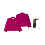 Taeyang - quintessence official md pink canvas jacket set