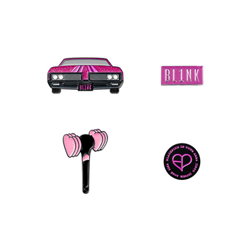 Blackpink - jump pop up official md pin badge