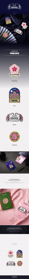 Blackpink - korea edition official md pin badge