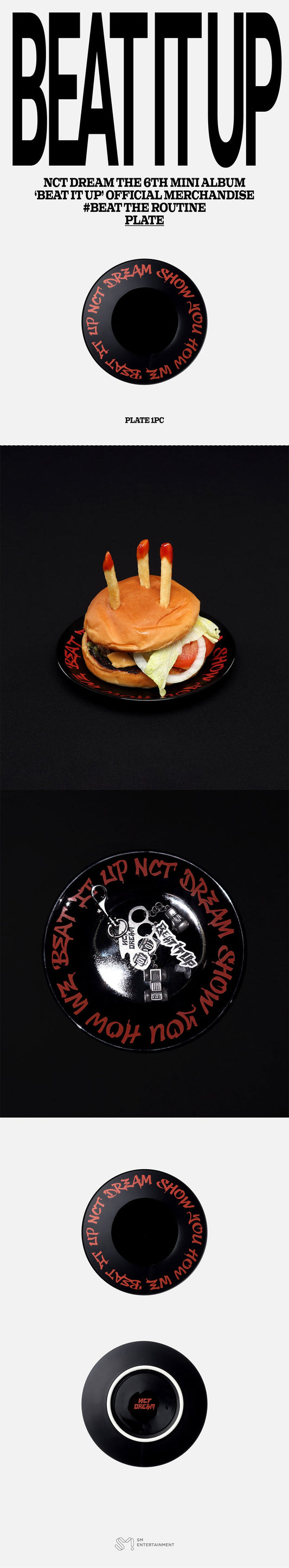 NCT dream - beat it up official md plate