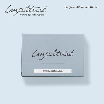 Day6 wonpil - unpiltered 1st mini album platform album nemo ver
