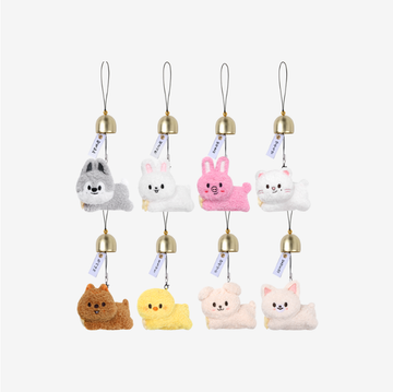 Stray Kids - Run It World Tour In Seoul Official Md Skzoo Plush Door Bell Keyring