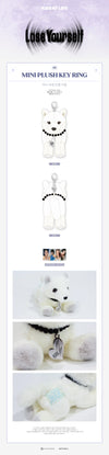 KISS OF LIFE - Love Yourself 3rd Mini Album Pop Up Official MD Mini Plush Keyring