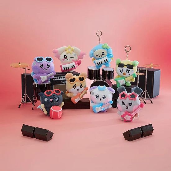 Ateez - Mighteez Rock The Stage Pop Up Official Md Plush Keyring Ateez - Mighteez Rock The Stage Pop Up Official Md Plush Keyring