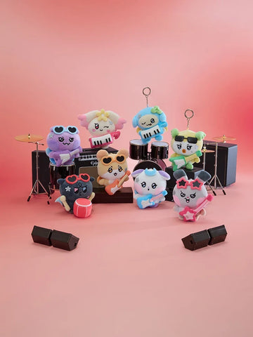 Ateez - Mighteez Rock The Stage Pop Up Official Md Plush Keyring (rockstar)