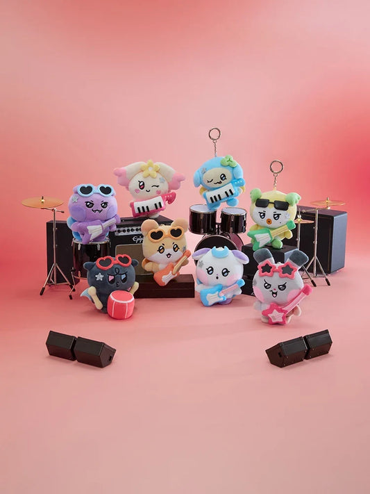 Ateez - Mighteez Rock The Stage Pop Up Official Md Plush Keyring (rockstar)