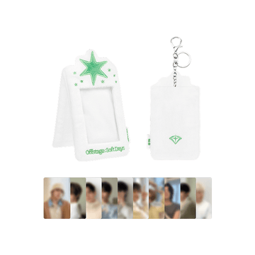 Treasure - offstage: soft days official md plush photocard holder