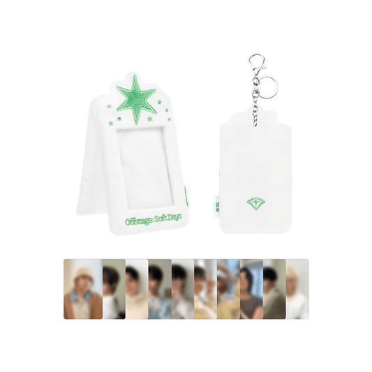 Treasure - offstage: soft days official md plush photocard holder