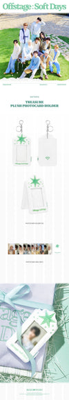 Treasure - offstage: soft days official md plush photocard holder