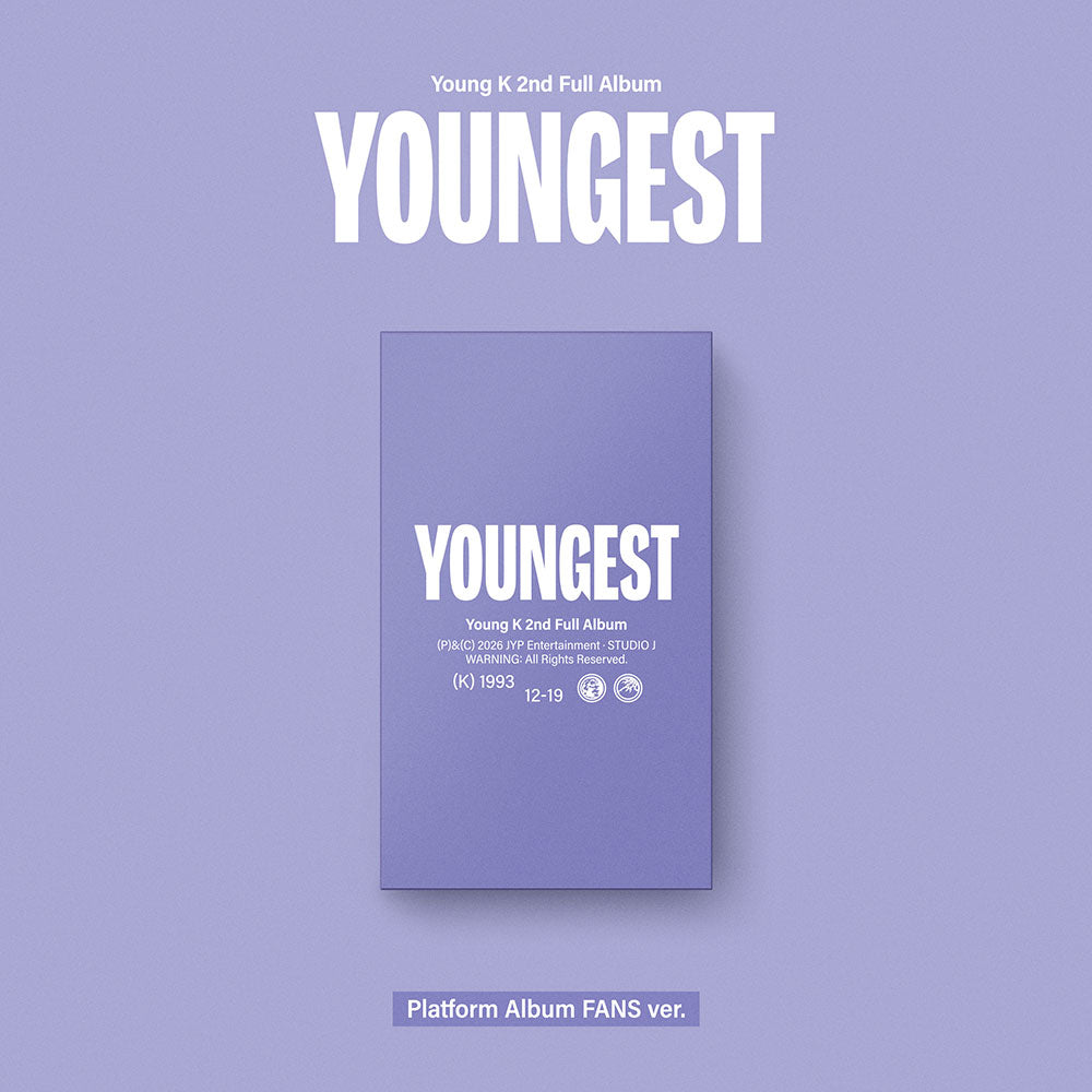 Day6 Young K - Youngest 2nd Full Album Platform Album Fans Ver